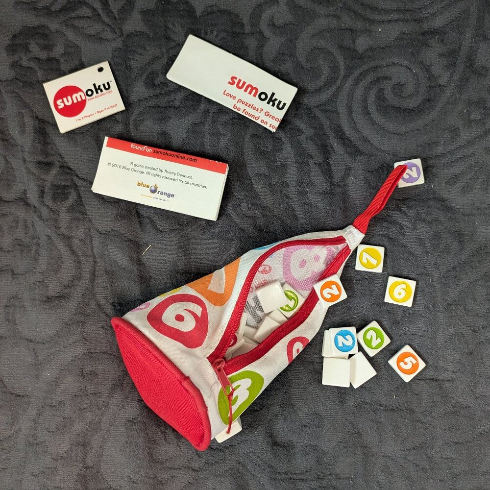 Sumoku Game - Family Game - Like Bananagrams, but with Addition!